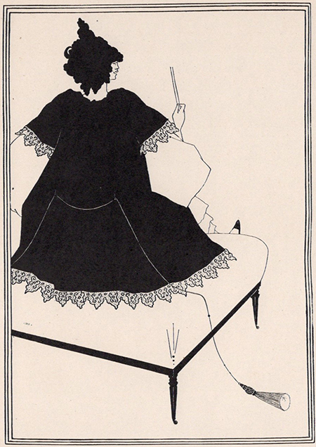 オスカー・ワイルド著『サロメ』オーブリー・ビアズリー画 1894年英語