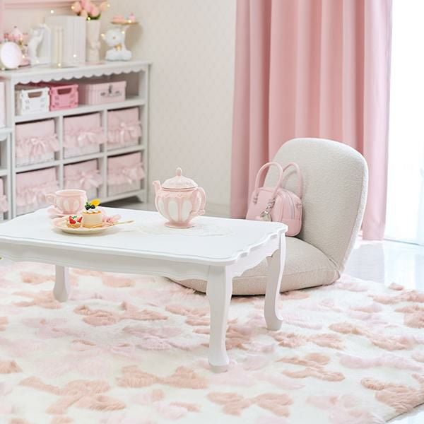 期間限定特別価格 ～3/31 AM10:00まで】ふんわリボンラグ(長方形・180