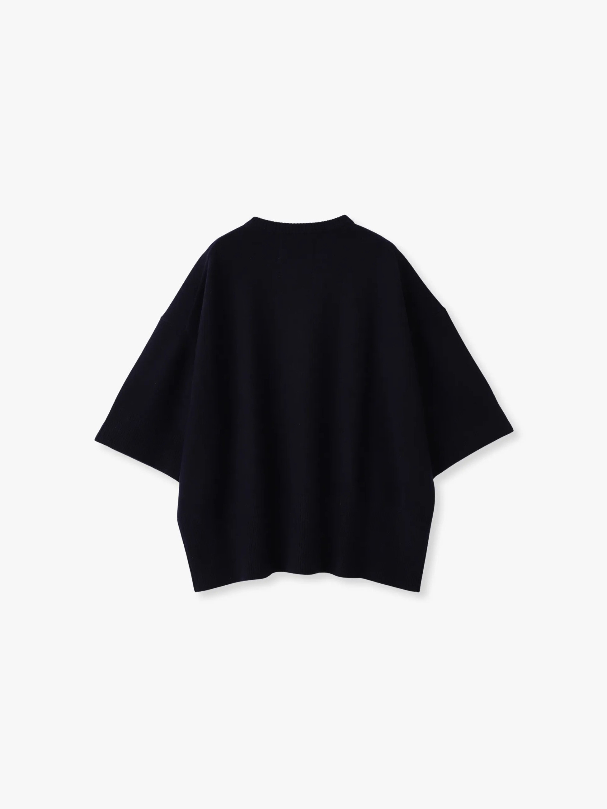 サッシ― カシミア ニットトップ（ホワイト/ライトピンク/ダーク