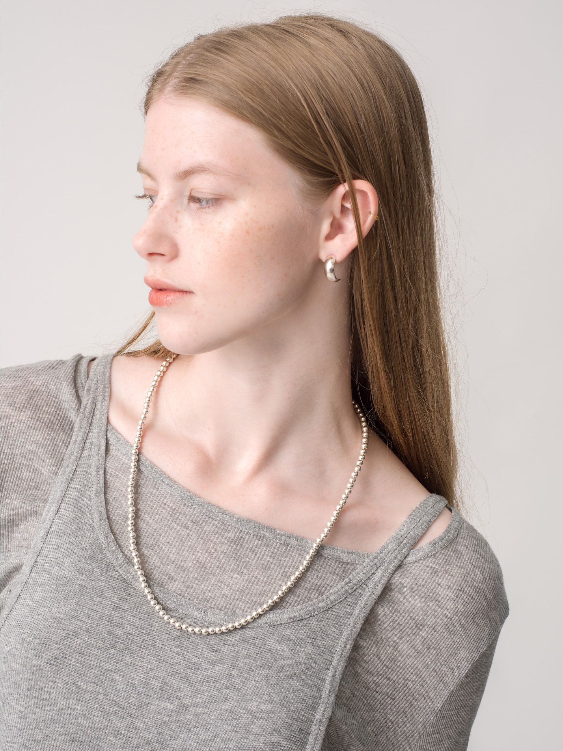 ナバホパール ネックレス（4mm/24inch）｜HARPO(ハルポ)｜Ron Herman