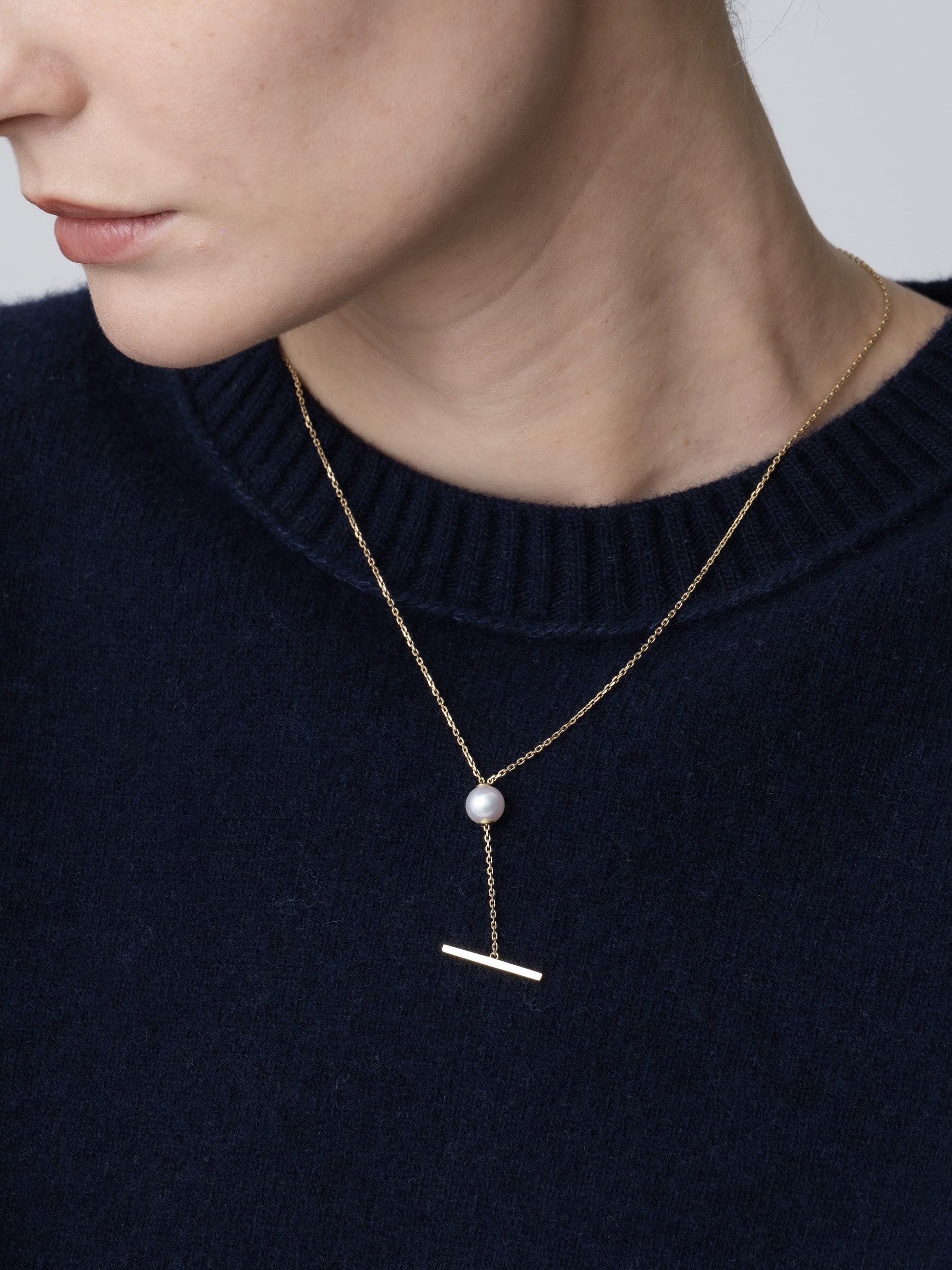 パール スライダーバー ネックレス｜MIZUKI(ミズキ)｜Ron Herman