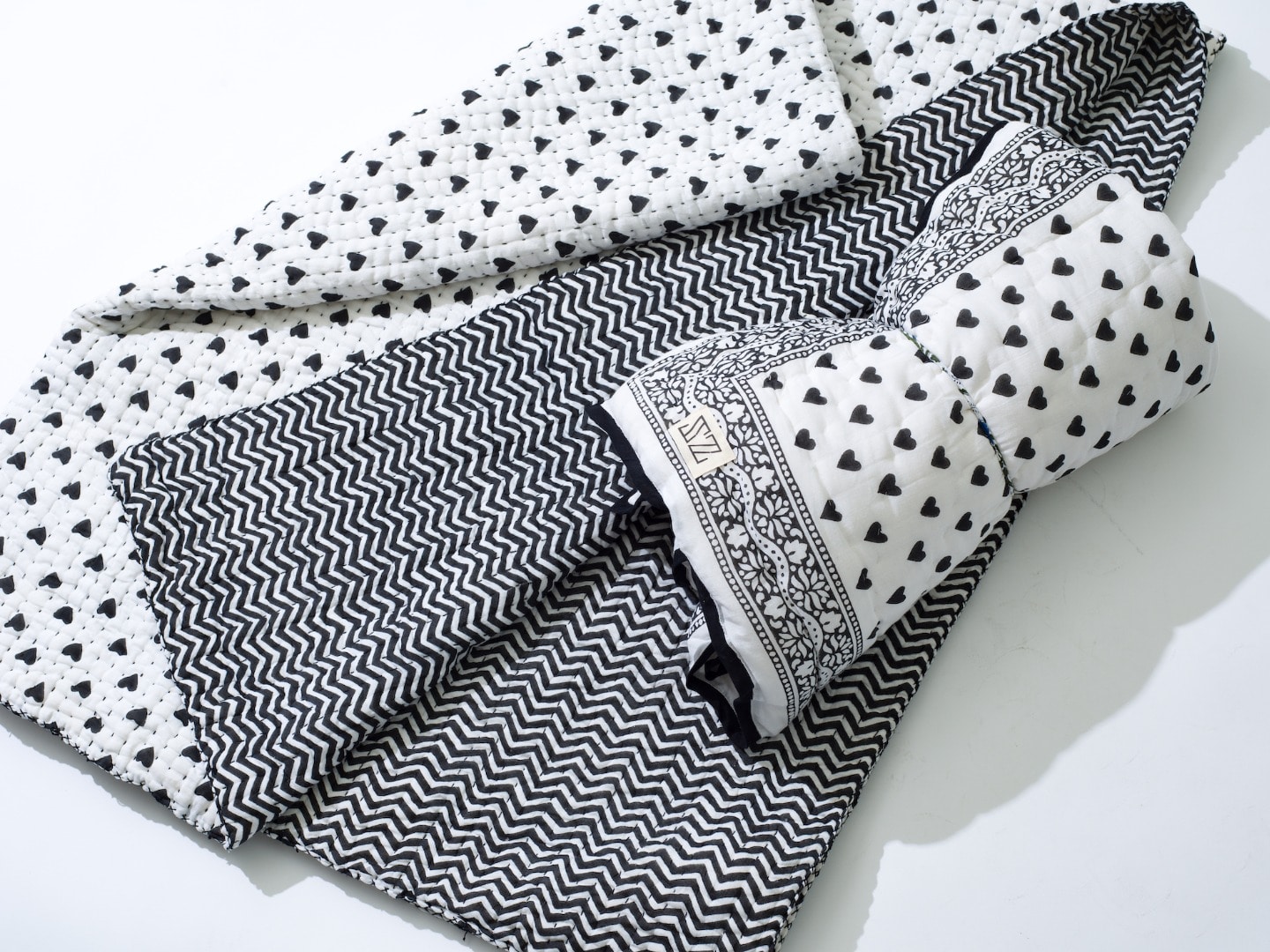 ★新品★ SZ Blockprintsベビーキルト ブランケット ロンハーマン Ron Herman - SZ BLOCKPRINTS BabyBlanket ロンハーマン 別注の通販 by