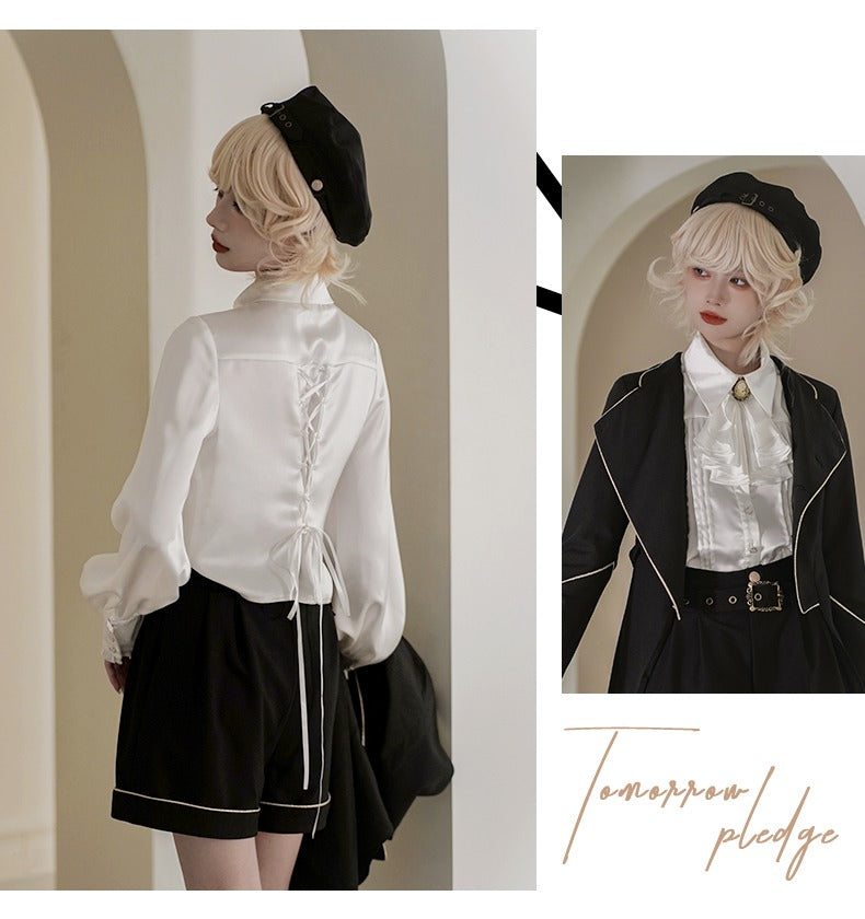 予約販売】Tomorrow's Pledge 皇子系ショートパンツセットアップ