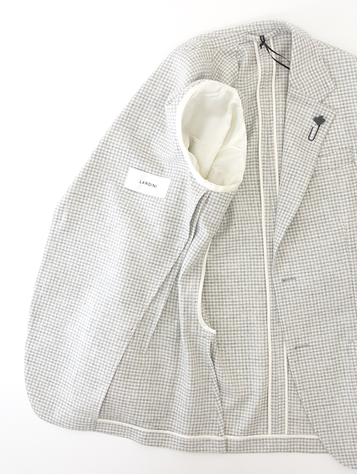 商品詳細ページ | LARDINI/ラルディーニ 3Bジャケット/千鳥格子ウール