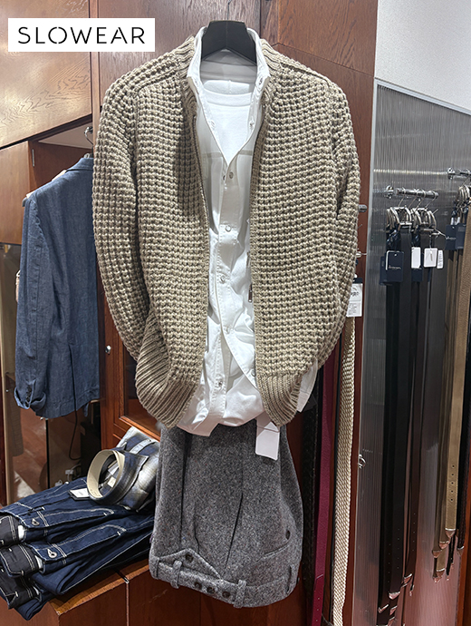 商品詳細ページ | SLOWEAR/ZANONE スローウェア ザノーネ ジップアップ