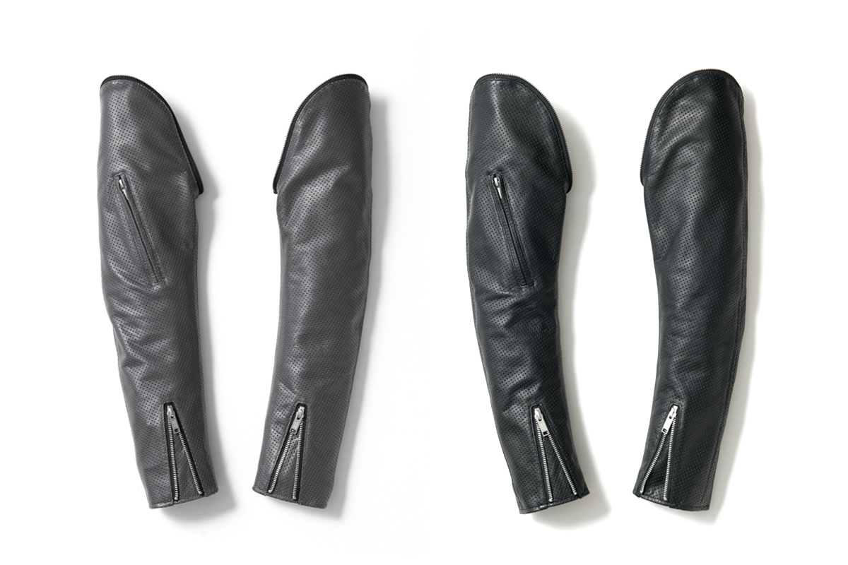 PUNCHING MESH 革袖 | 革ソデ | オンラインショッピング | ROARS