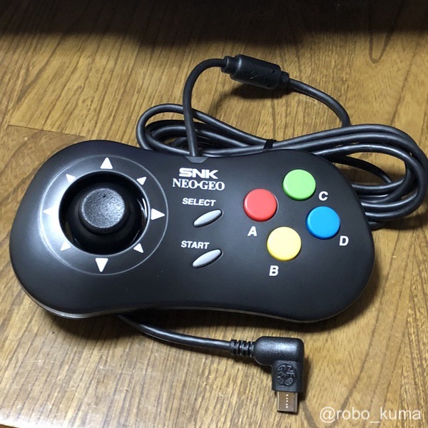 NEOGEO mini』専用コントローラ、『NEOGEO mini PAD』レビュー。なんと