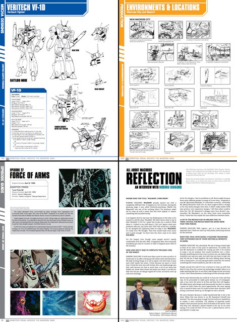 Robotech / News / UPDATE: ROBOTECH VISUAL ARCHIVE: MACROSS SAGA