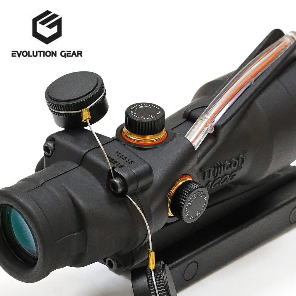 Evolution Gear】Trijicon ACOG TA31タイプ 4×32スコープ 集光チューブ