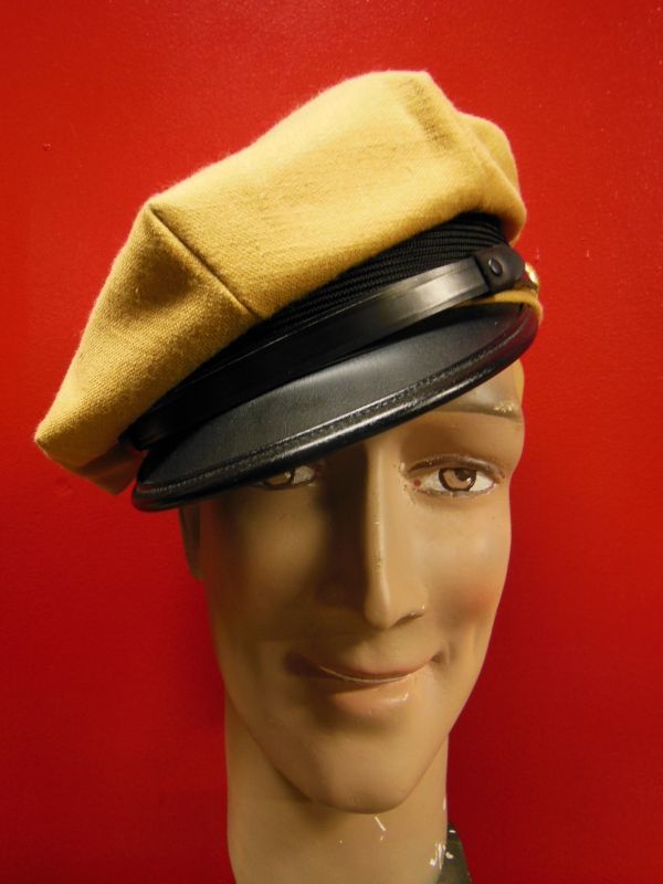The Groovin High The Groovin High A162 Motorcycle Biker Cap Khaki