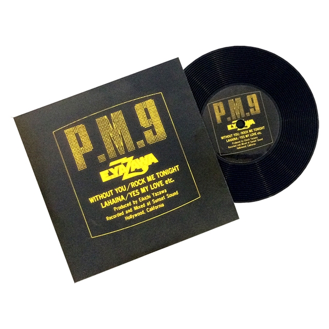 レコードコースター(P.M.9)｜DIAMOND MOON通信販売｜矢沢永吉公式サイト