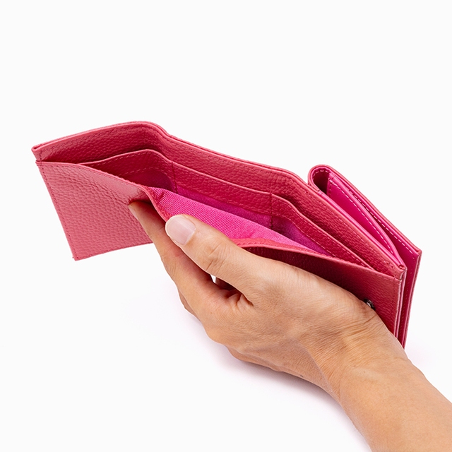 ミニウォレット(EY)ピンク｜DIAMOND MOON通信販売｜矢沢永吉公式サイト