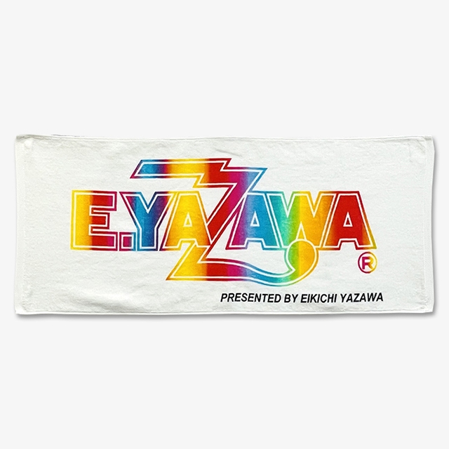 フェイスタオル(ロゴグラデーション)ホワイト｜DIAMOND MOON通信販売