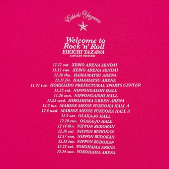 レディースTシャツ(Welcome to Rock'n' Roll2023)｜DIAMOND MOON通信