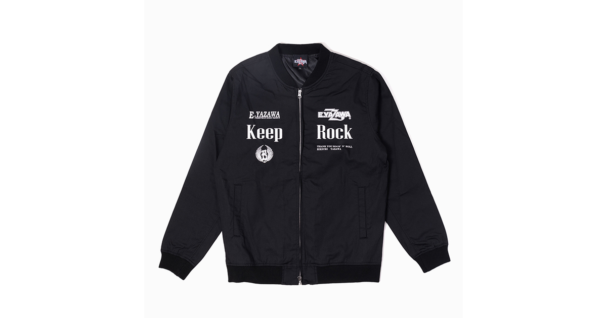 ジップアップジャケット(LOGOS)KEEP ROCK｜DIAMOND MOON通信販売｜矢沢