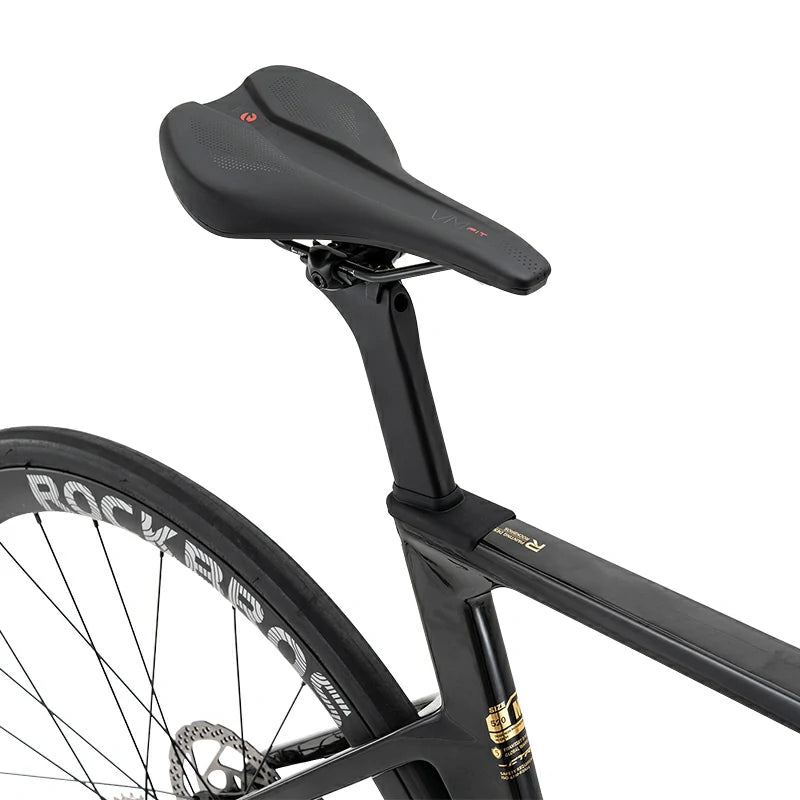 Carbon Fiber Road Bike 2×12 Speed Hydraulic Disc Brakes Bicycle