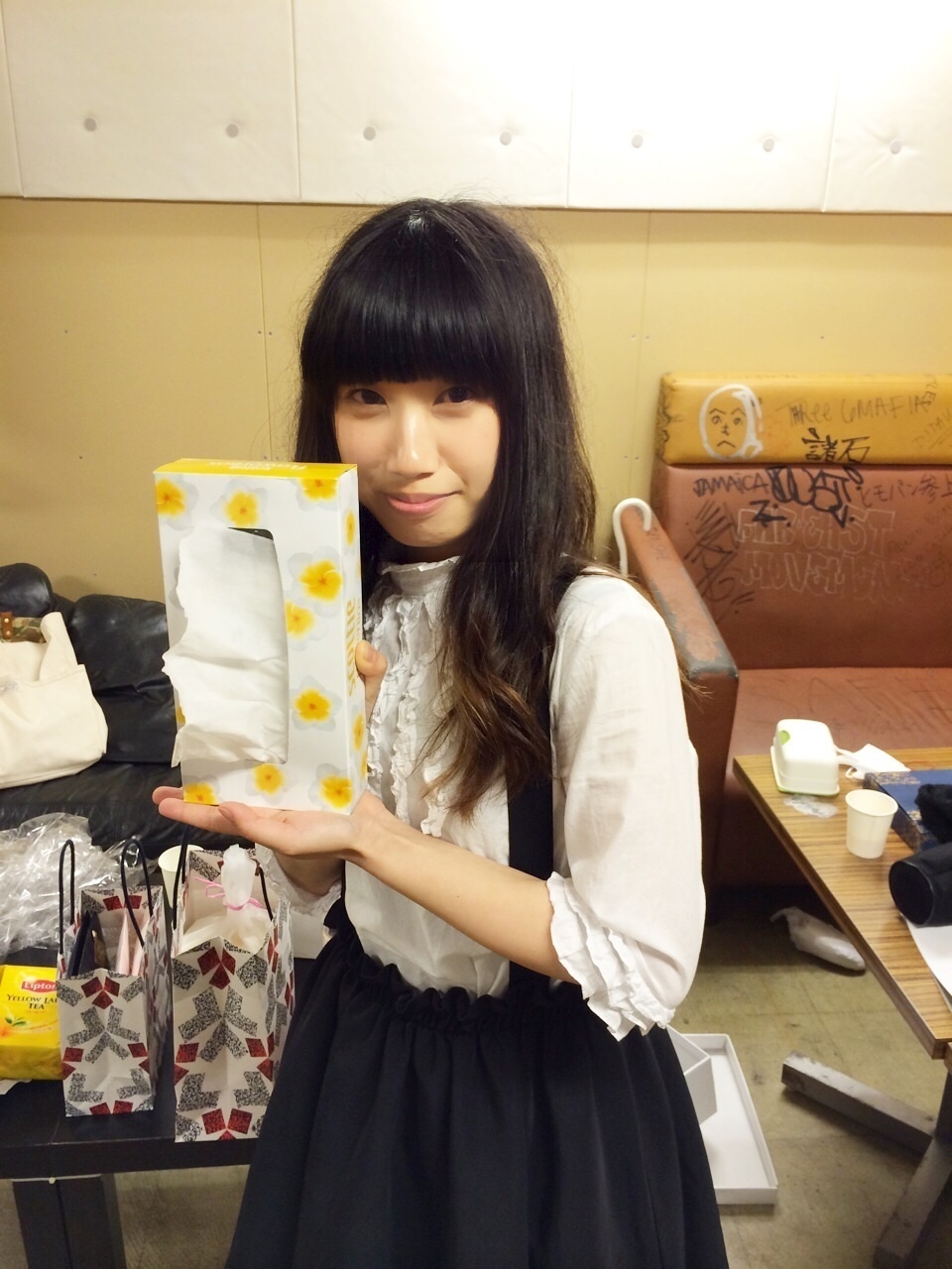 ゲスの極み乙女。ソロショット2、ちゃんMARIとティッシュ (2014/07/06