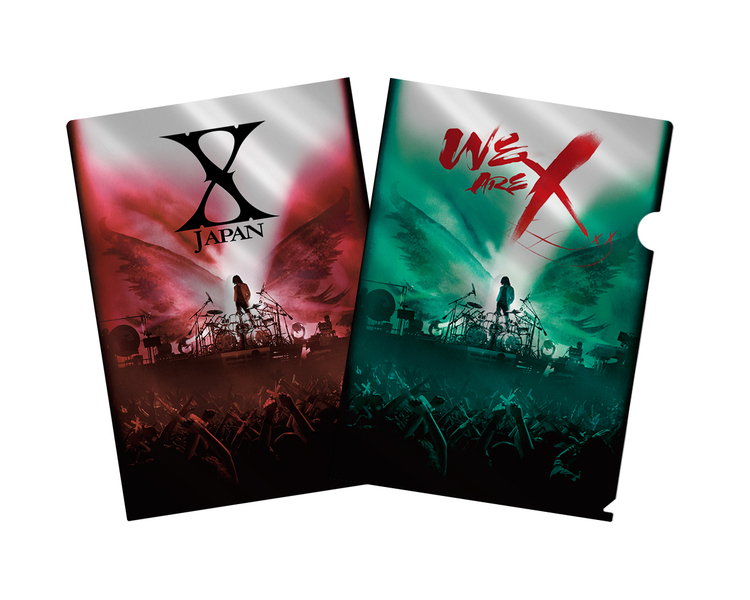 映画『WE ARE X』Blu-ray&DVDジャケ写解禁。デザインはYOSHIKI監修