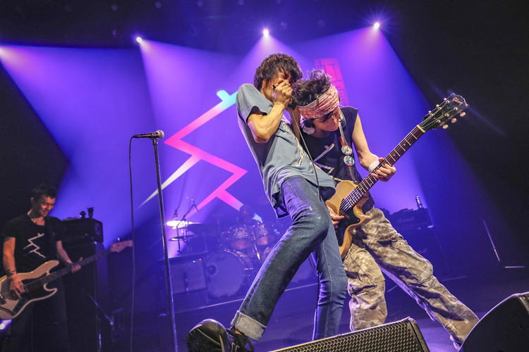 ザ・クロマニヨンズ、約4年ぶりライブDVD発売。「ツアー レインボー