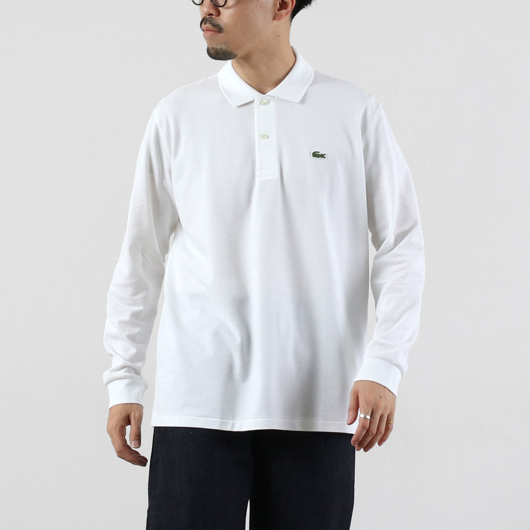 LACOSTE（ラコステ） ロングスリーブ ポロシャツ / 長袖 リブカラー