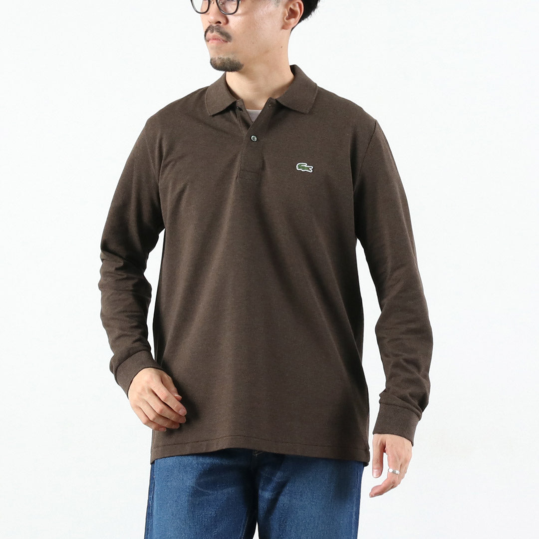 LACOSTE（ラコステ） ロングスリーブ ポロシャツ / 長袖 リブカラー