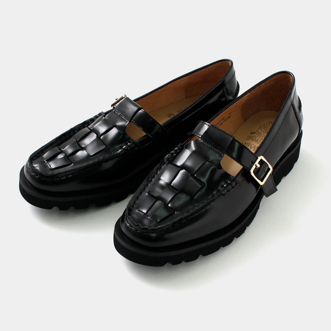 ARTESANOS（アルテサノス） Tストラップ メッシュ ローファー｜ROCOCO