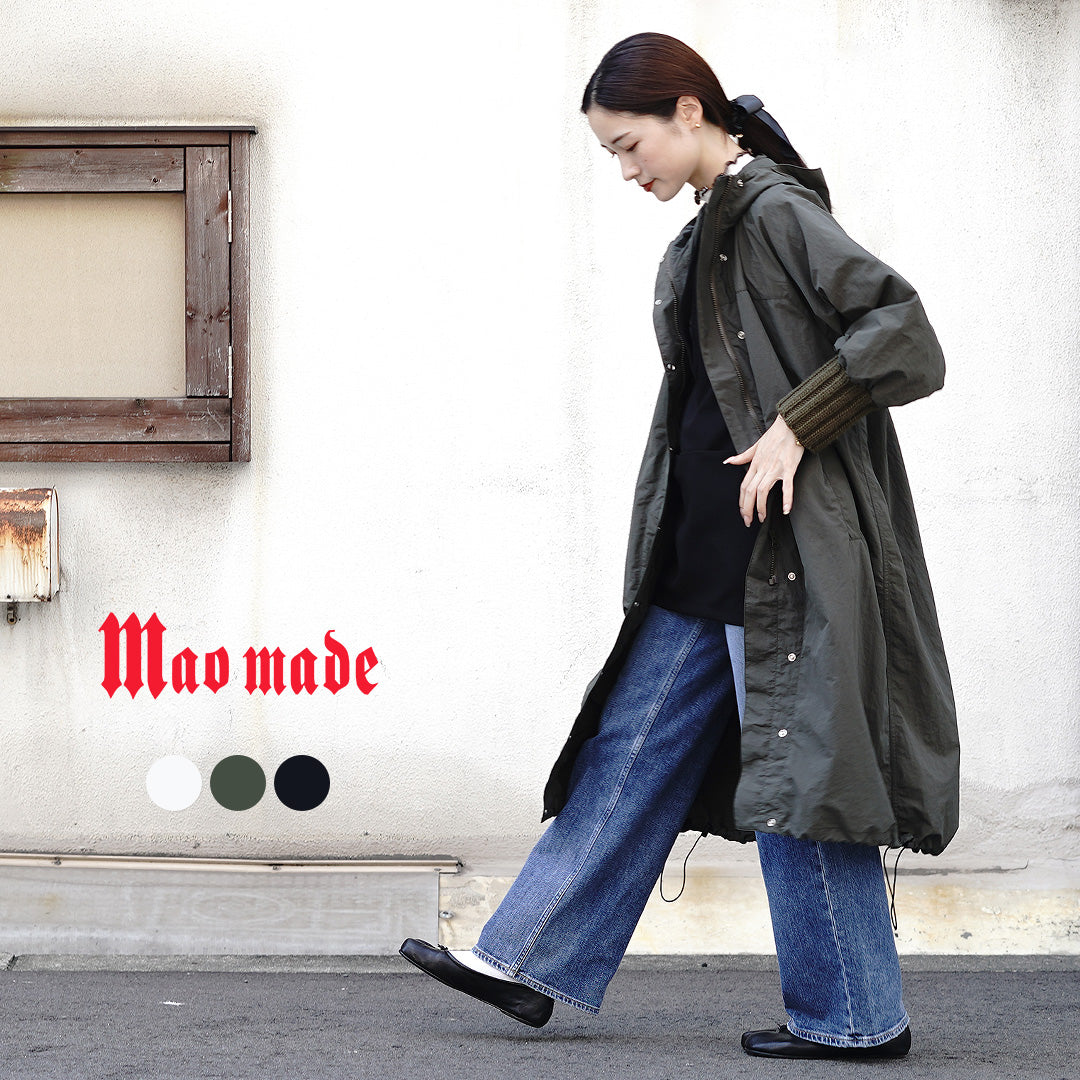 MAO MADE（マオメイド） ヴィンテージウェザー ニットリブ オーバー