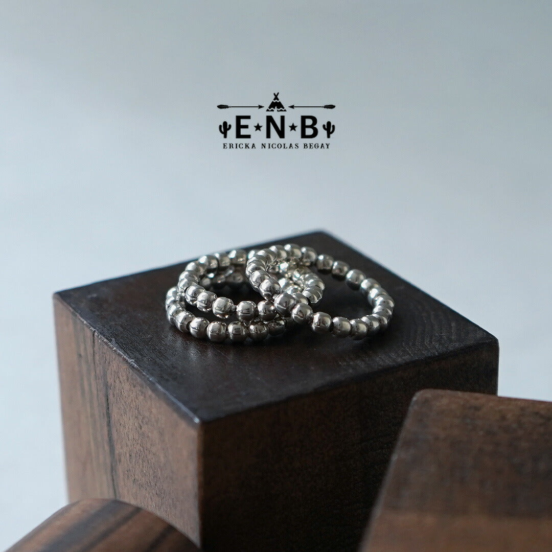 ERICKA NICOLAS BEGAY（エリッカ ニコラス ビゲイ） 3mm パールリング