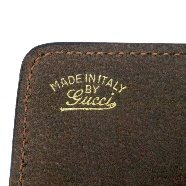 OLD Gucci ピグスキン横長チェーンクラッチバッグ（茶） – Vintage