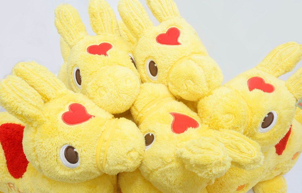 Rodyの特大サイズぬいぐるみがアミューズメント施設にて登場