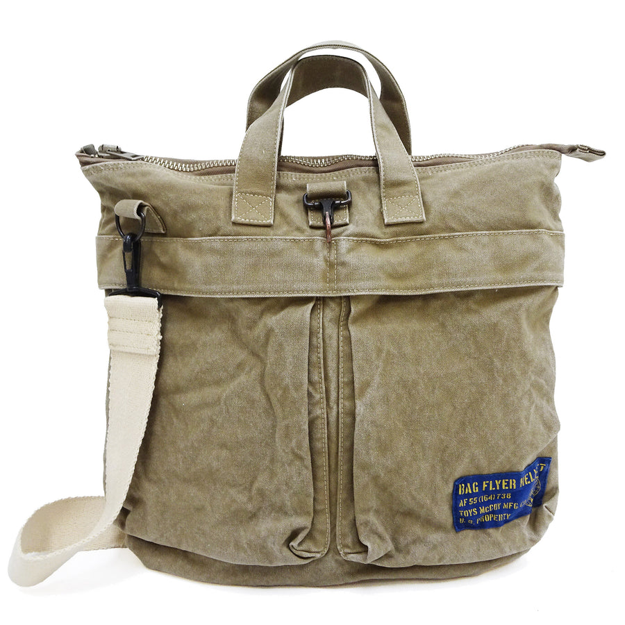 TOYS McCOY Men's Canvas Shoulder Bag - U.S. Air Force MIL-B-43290