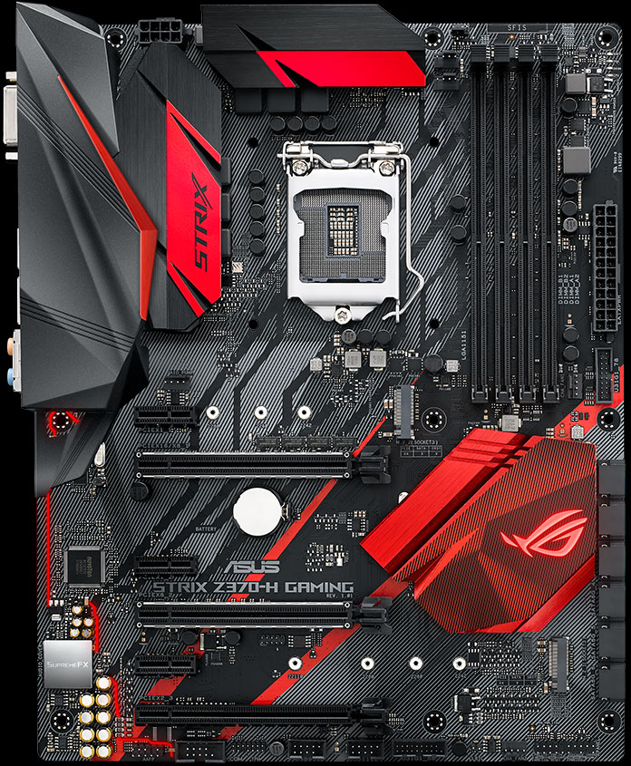 ROG introduces new Z370 gaming motherboards for Coffee Lake