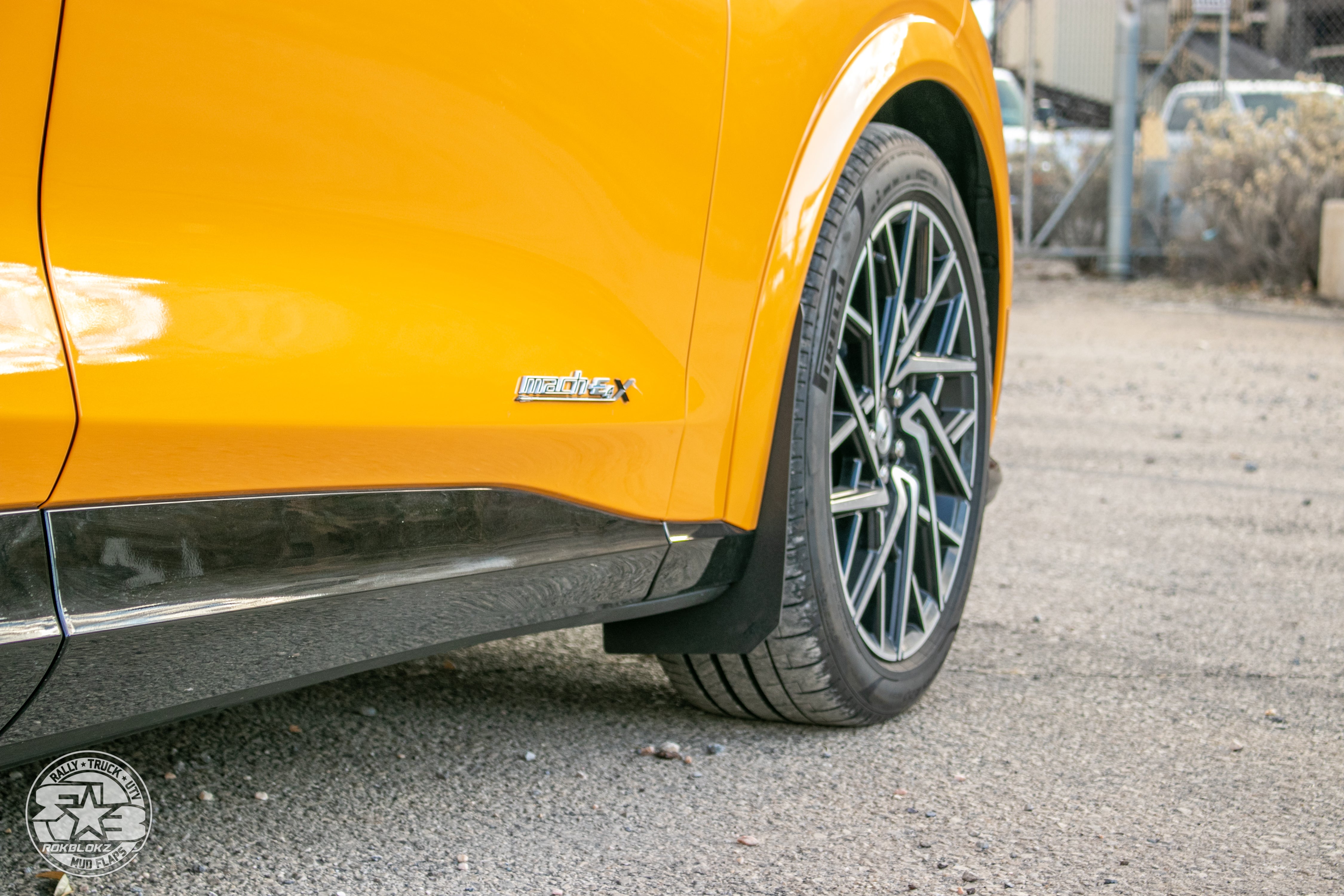 Ford Mustang Mach E 2021+ Mud Flaps — RokBlokz