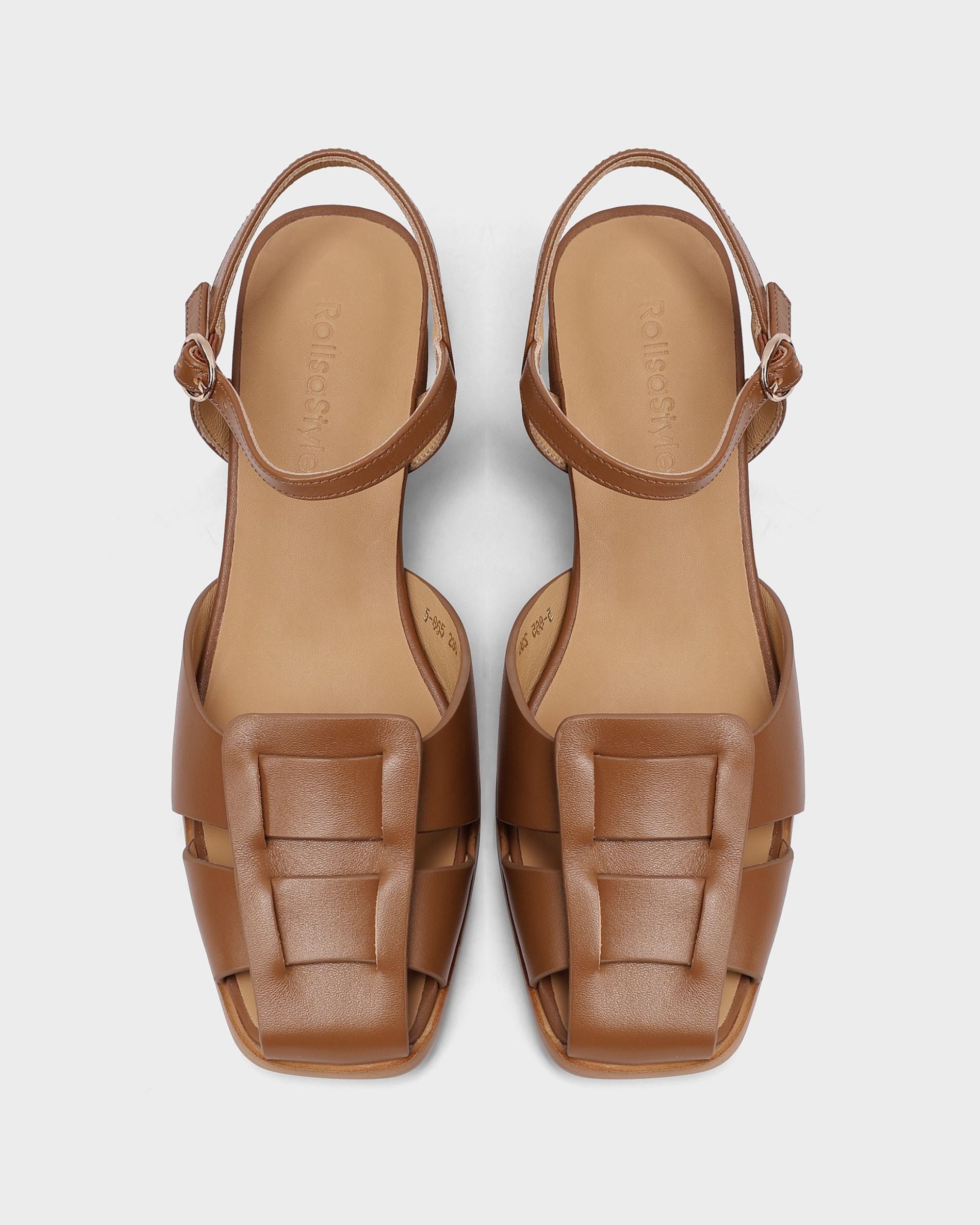 Voda - Block Heel Fisherman Leather Sandals for Women – RolisaStyle