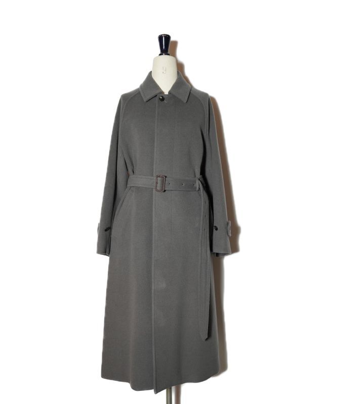 22AW AURALEE Cashmere Wool Mosser Coat 4