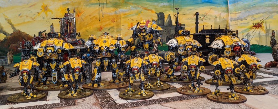 RoR バトルレポート インペリアルナイトVSティラニッド