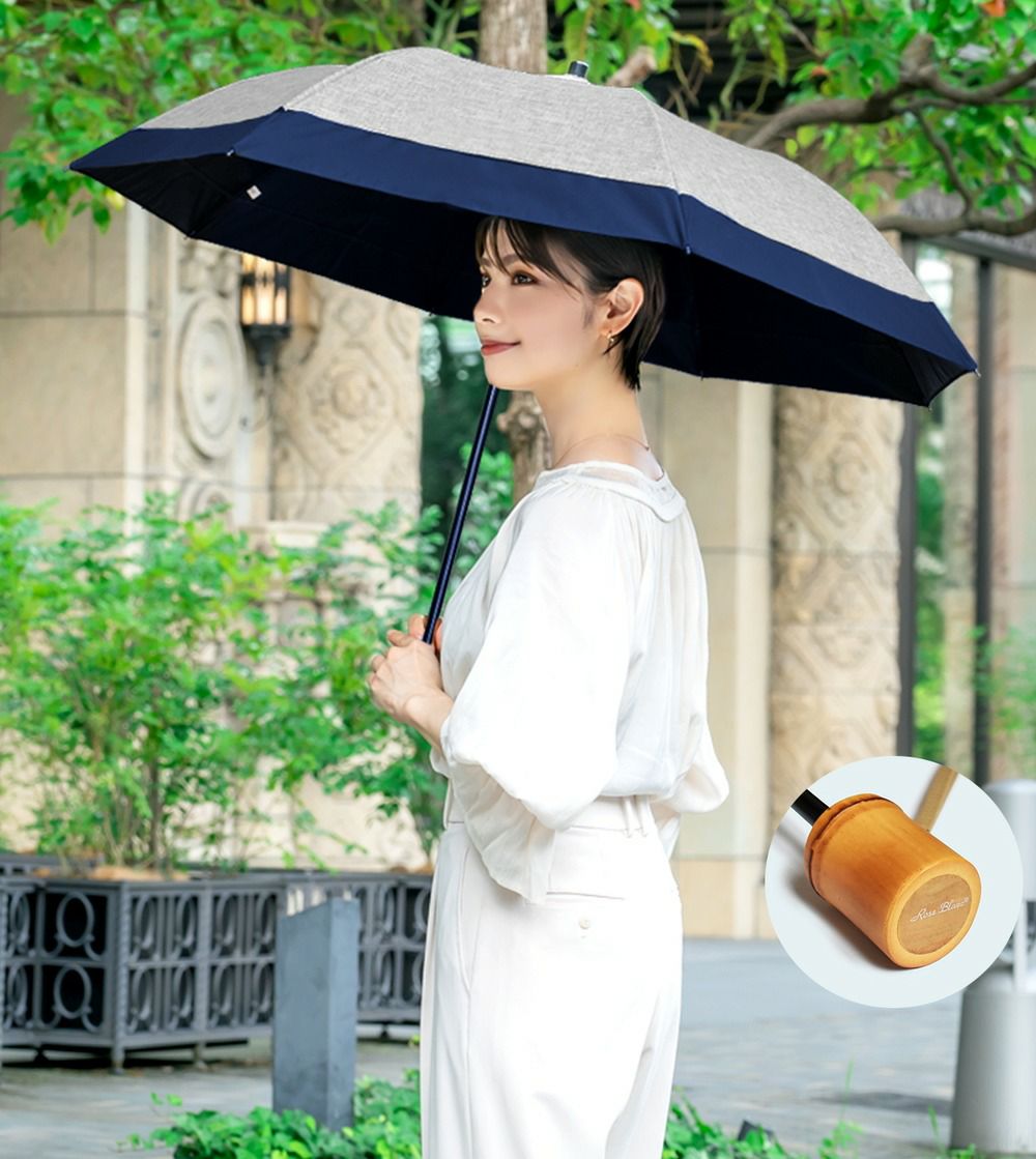 2段ミドル | 折りたたみ日傘 (55cm) | 芦屋ロサブラン