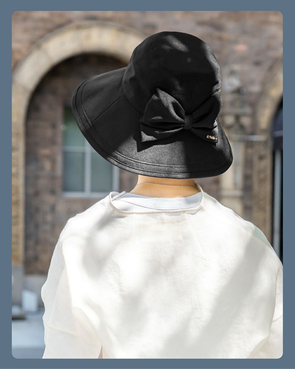 リボンハット つば13cm | 芦屋ロサブラン