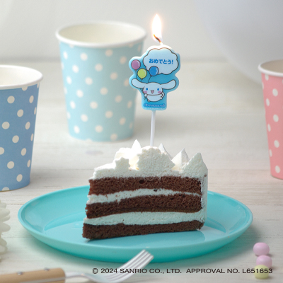 大人気のサンリオキャラクターズがバースデーキャンドルに