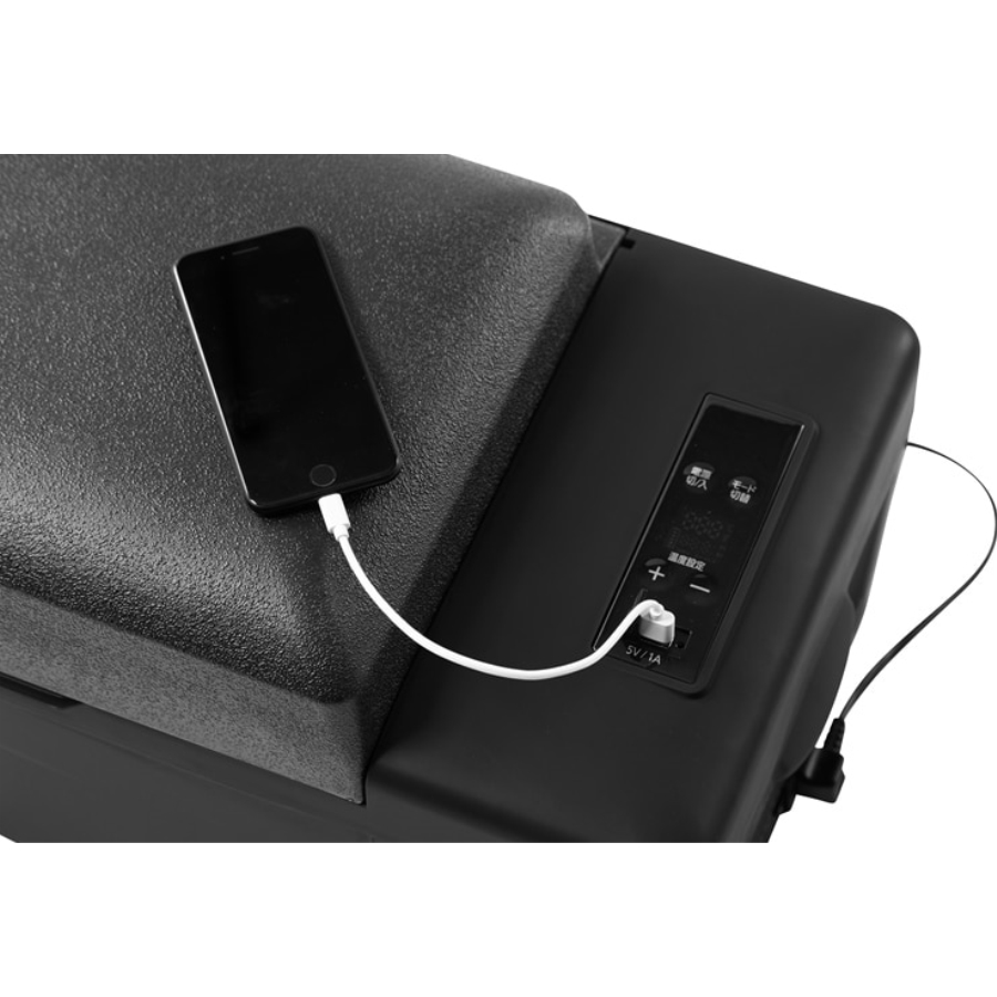 ポータブル冷蔵庫 20L ブラック DC12V24V共用 IPD-2A-B アイリス