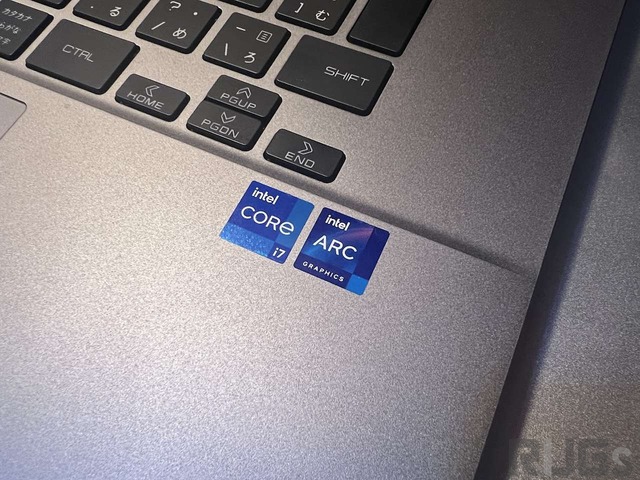 注目のインテル® Arc(TM) A730M グラフィックス搭載のゲーミングノート