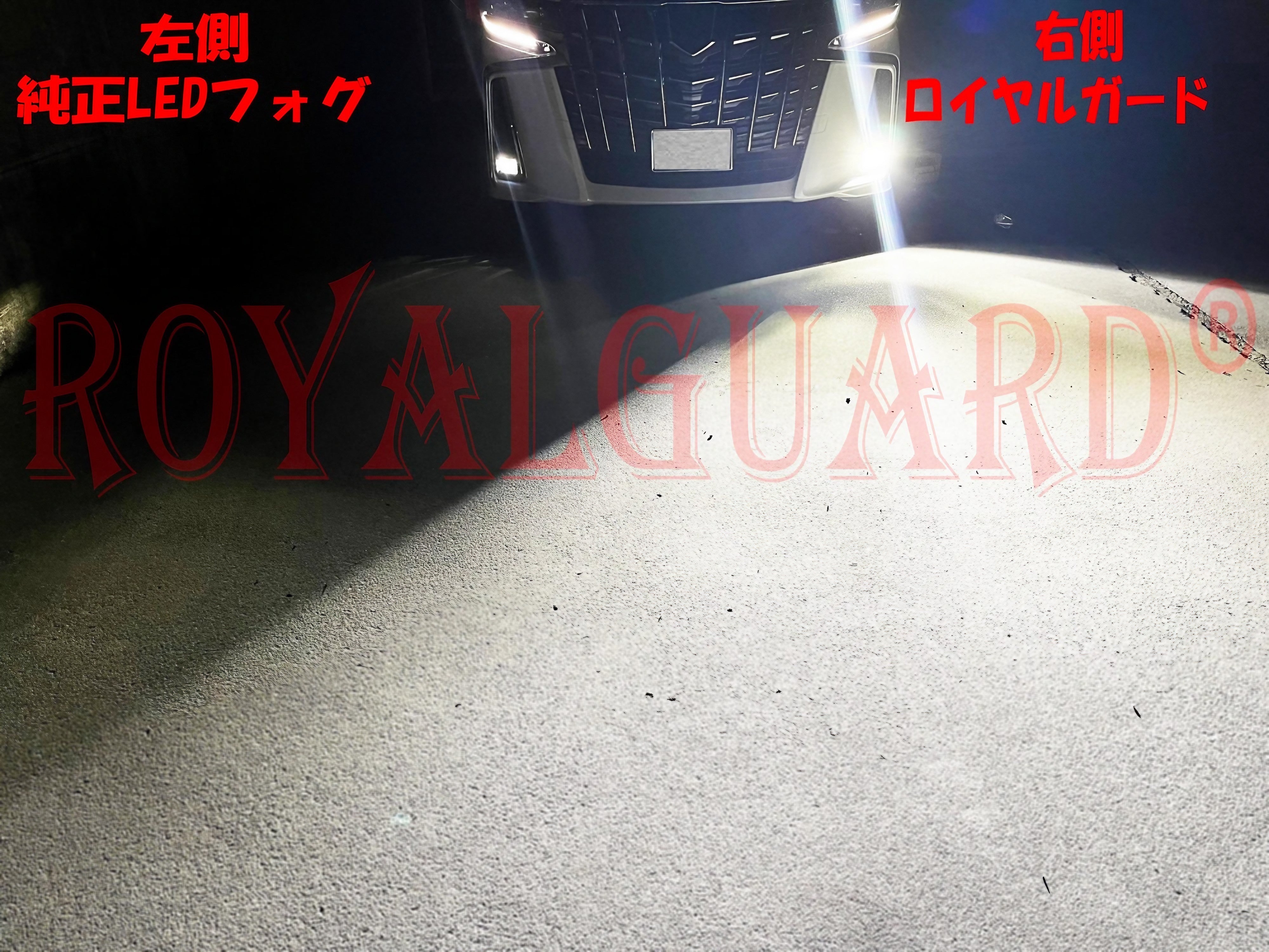 LEDフォグ H8 H11 H16 ホワイト ロイヤルガードΩ 6000k – （公式