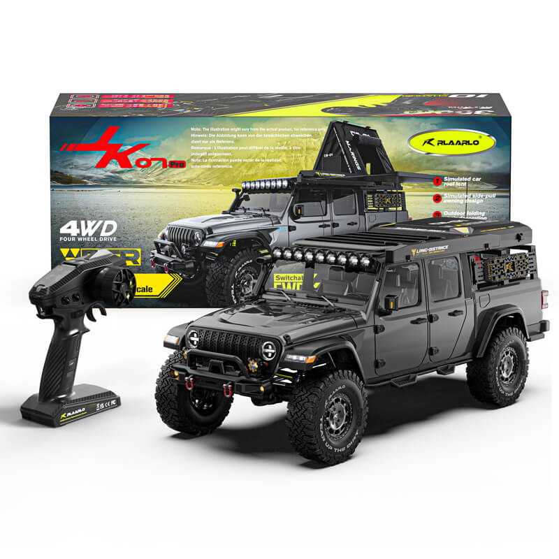 Rlaarlo 1/7 Scale 4WD Brushless RC Crawler JK07 Pro