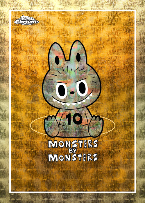 2025 Topps Labubu Chrome 10th Anniversary Hobby Box | Exclusive