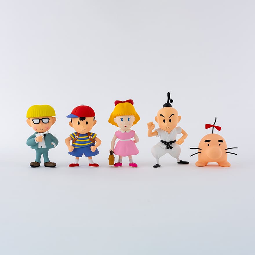 GOLDBOXシリーズ『MOTHER2』フィギュア5体セット - ほぼ日MOTHER