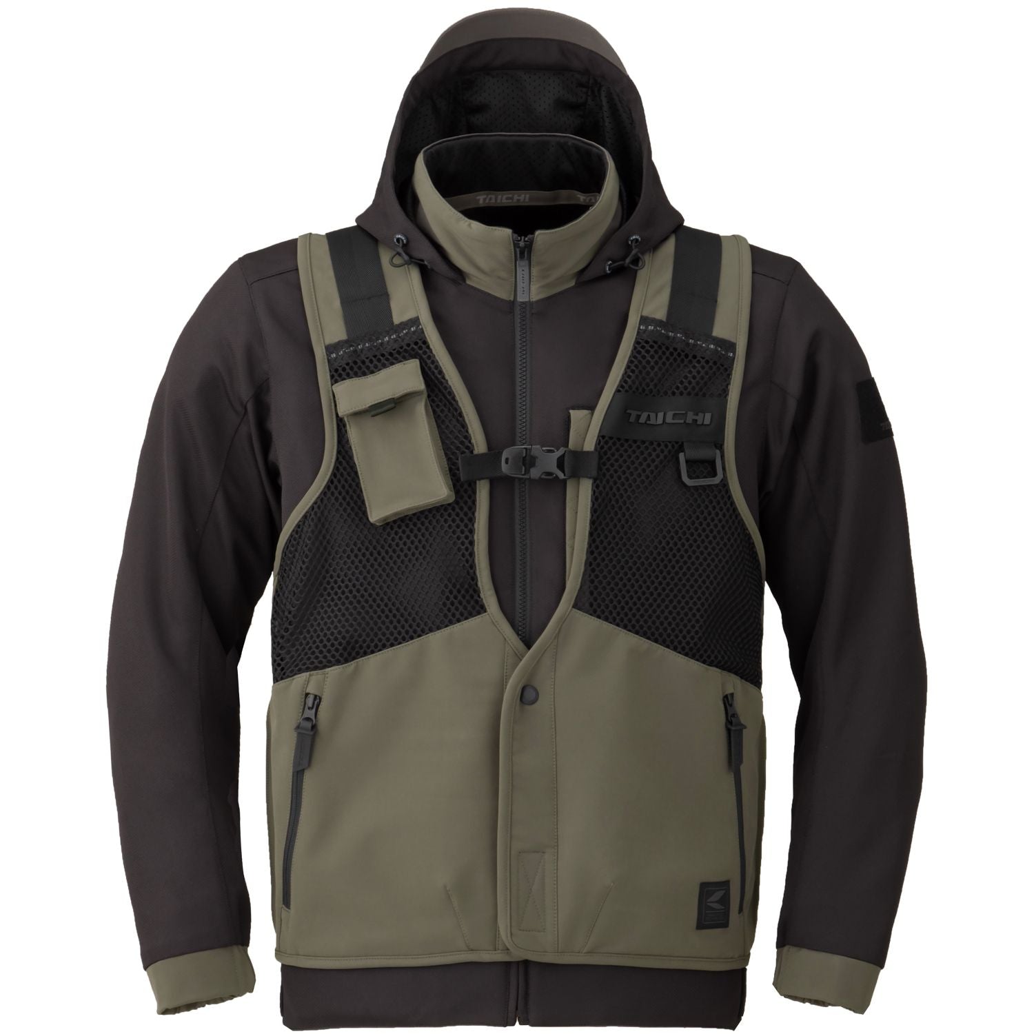 OVERLAP MESH PARKAS ALL COLORS RSJ347 – RS-TAICHI USA