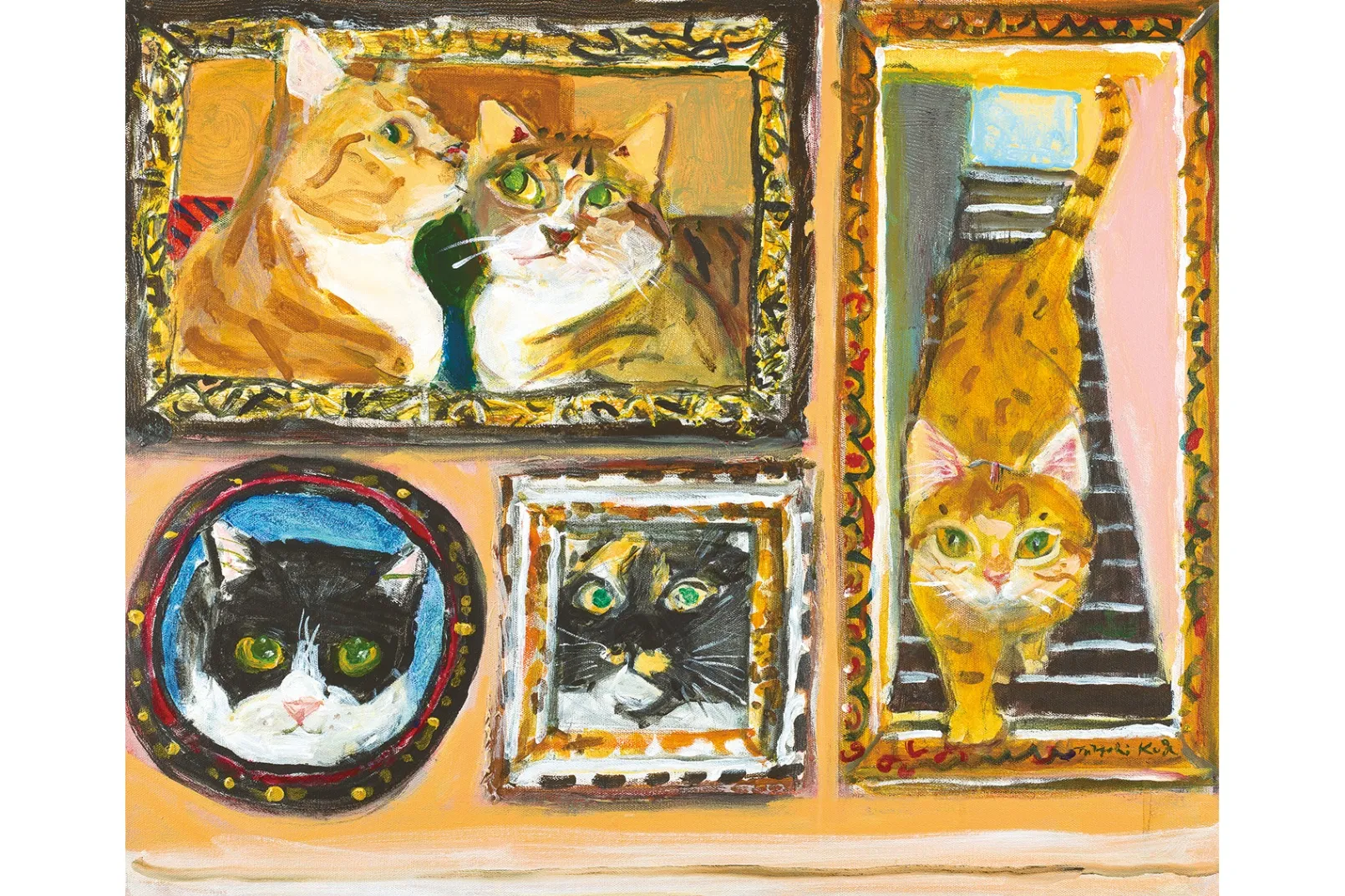 久下貴史 原画・版画展～マンハッタナーズの猫たち～