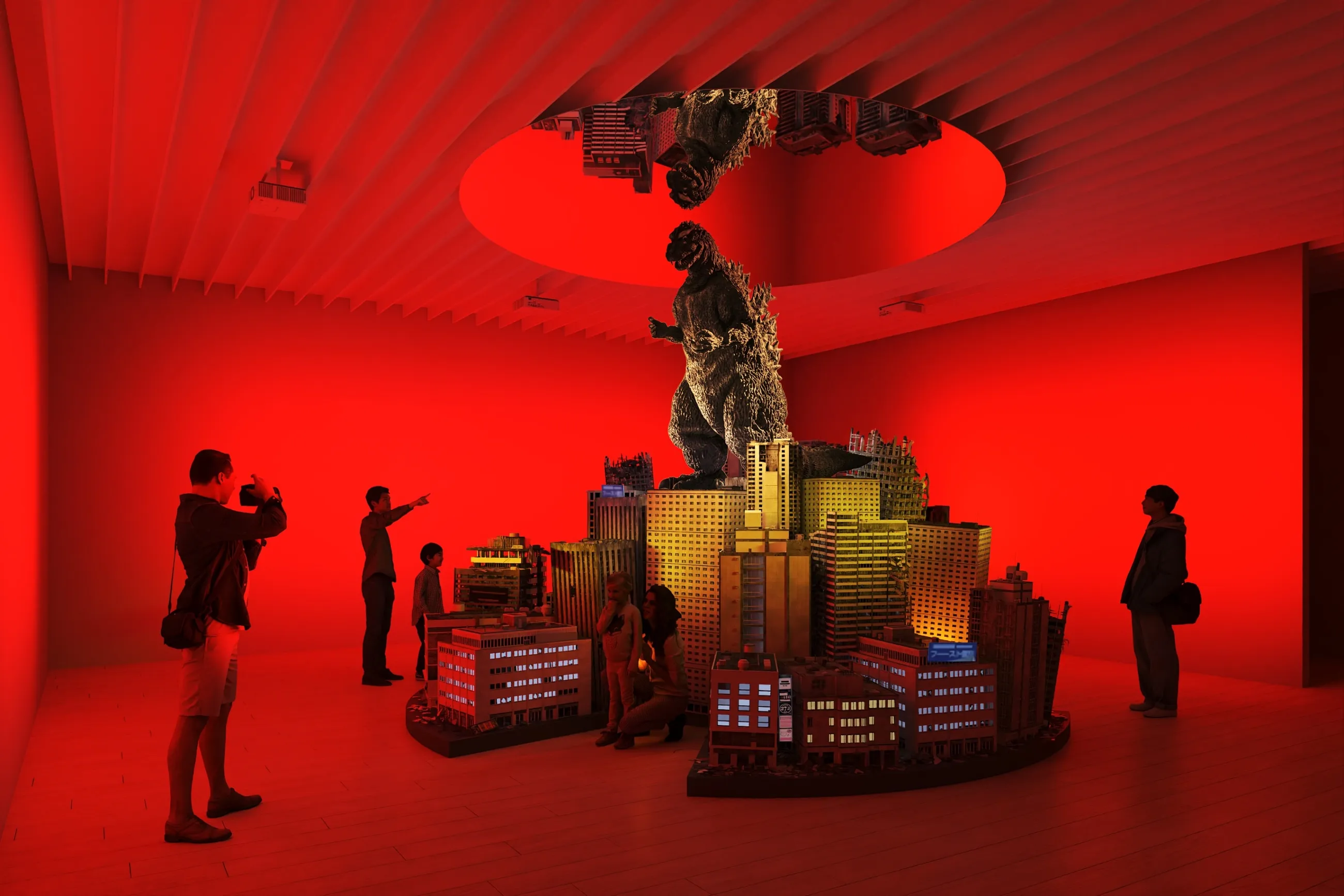 ゴジラ生誕70周年記念 ゴジラ・THE・アート展