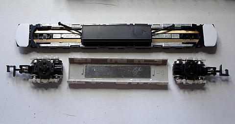 GM製コアレスモーター動力ユニット 名鉄1000系 その1