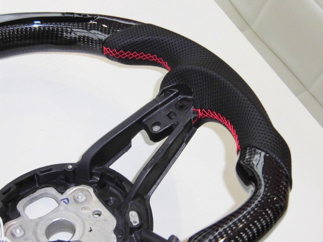 AUDI アウディ TT 8S/FV クーペ RSTカーボンレザー ステアリング